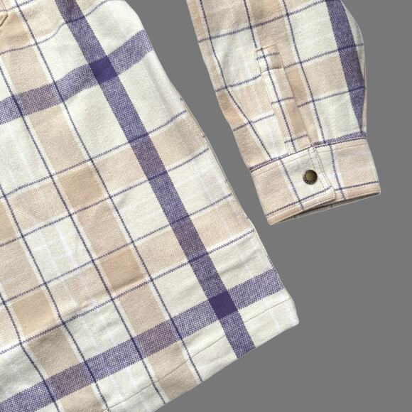 Dickies Nimmons Plaid Flannel Snap Shirt Mens Multicolor XXL NWT - Picture 2 of 7